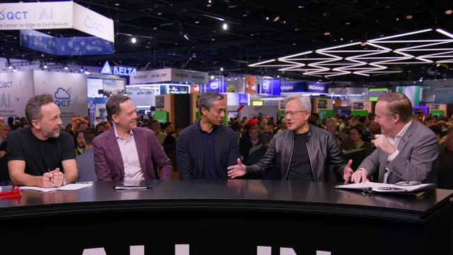 Jensen Huang at All-In Summit panel discussion